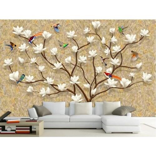 Custom 3D murals,Hand painted life tree papel de parede,hotel restaurant bar living room sofa TV wall bedroom 3d wallpaper