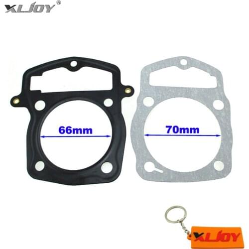 65.5mm Engine Head Gaskets For Loncin ZongShen CB250 250cc 166FMM 65.5mm Cylinder Kaya Xmotos Apollo Tmax ATV Pit Dirt Bike