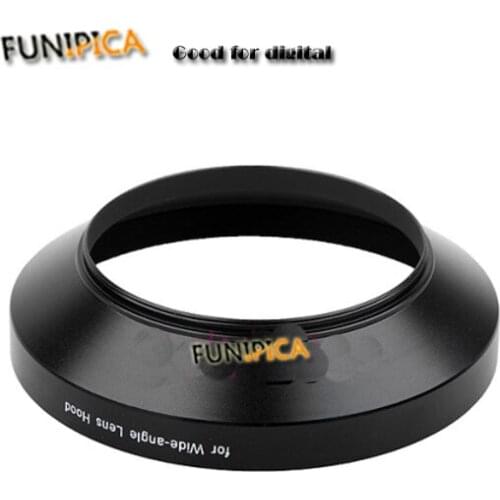 Wide-angle metal hood 49mm camera Accessories Wide-angle metal hood 49mm free shipping