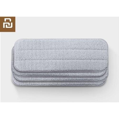 Youpin Deerma Replace Flat mop Water Spray Mop Cleaning Cloth Head Wooden Carbon cotton Fiber Cloth Replacement Mop Cloth cover