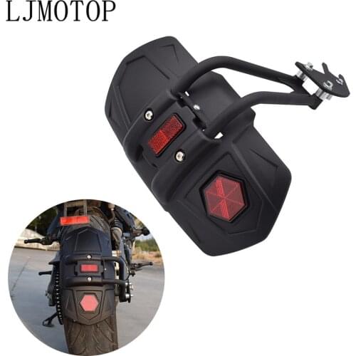For Yamaha BT1100 XJR400 MT 07 09 10 FZ 07 09 6 FAZER 6R 8 Universal Motorcycle Rear Fender Bracket Splash Motorbike Mudguard