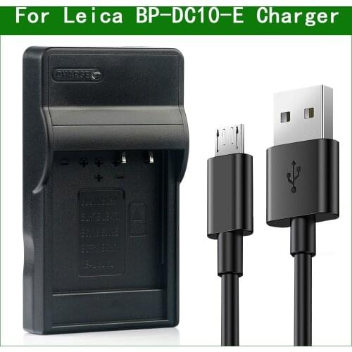BP-DC10 BP-DC10-E BP-DC10-U Digital Camera Battery Charger For Leica BC-DC10 D-Lux 5, D-Lux 6