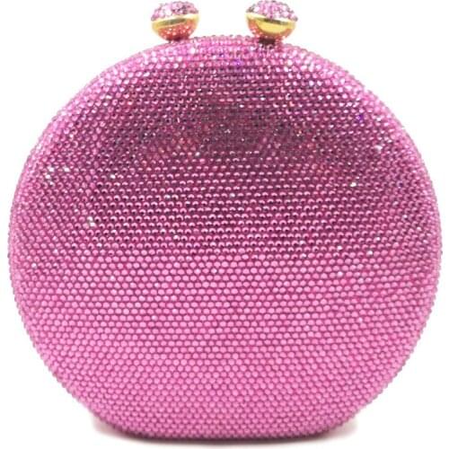 Women Crystal diamond clutch Bag Luxury Chain shoulder bags Party Wedding Bolsa Handbags clutch Purse Day Evening Clutch Bag