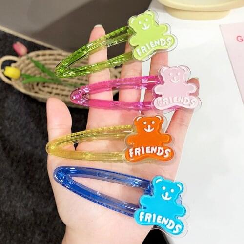 Solid Mink Fur Rhinestone Bow Hair Clip for Women Girl Hairy Autumn Winter Hairpin Handmade Fashion Accessories Mujer Wholesale