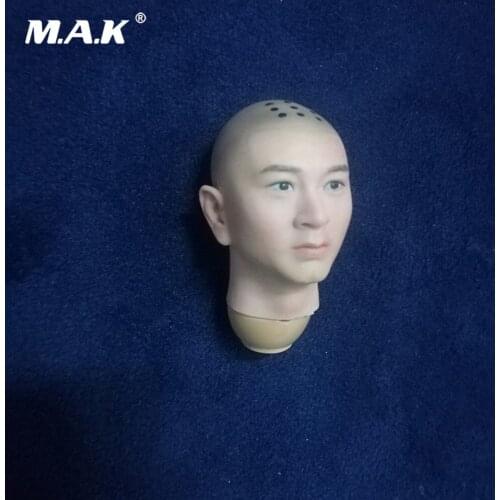 1/6 Male Head Sculpt Journey to the West Monk Tang Head Carved PVC Man Head for 1:6 Action Figure Body
