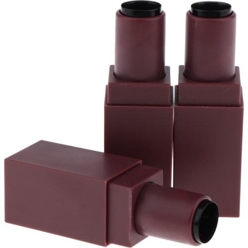 3pcs Lip Balm Tubes Empty Lipstick Container Stick DIY Cosmetic Making Tubes