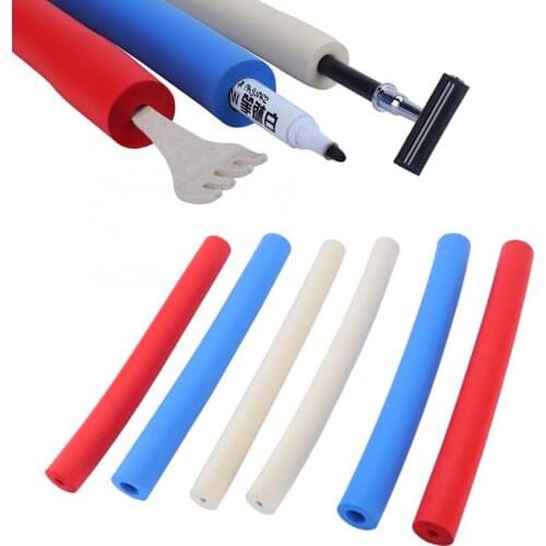 6Pcs Portable Non-slip Foam Handle Sleeve Cover Utensils Razor Pen Foam Grip Tubing for Elderly Brace Supports Hands Care Tool