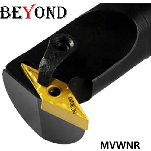 BEYOND MVWNR Lathe Boring Bar Inner Turning Tool Holder S32T S32T-MVWNR16 MVWNR16 32MM Carbide Inserts VNMG