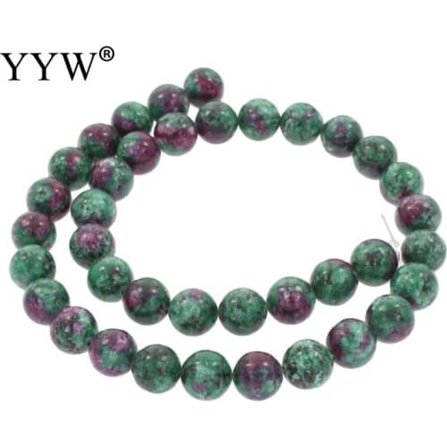 High Quality Natural Stone in Zoisite Beads Round Loose Beads 4mm 6mm 8mm 10mm 12mm DIY Necklace Bracelet Jewelry Making