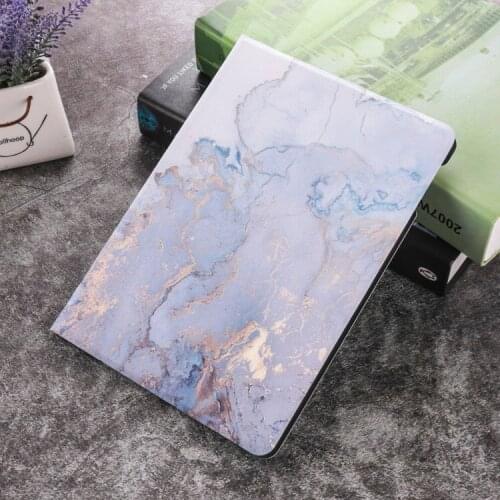 For iPad 9.7 2017 2018 5 6 Case 10.2 7/8th tablet case Marble PU Leather Smart Cover for iPad 2/3/4 Air 1/2 Mini 1/2/3/4/5 Funda