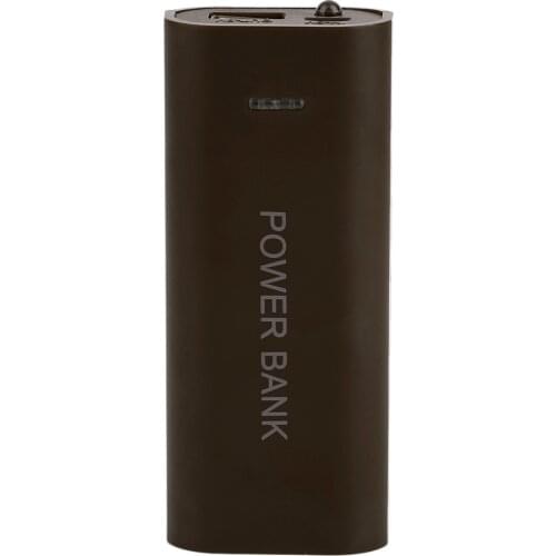 Multicolor Optional USB Mobile Power Bank Case Cover New Portable 5600mAh External Battery Charger Powerbank Case