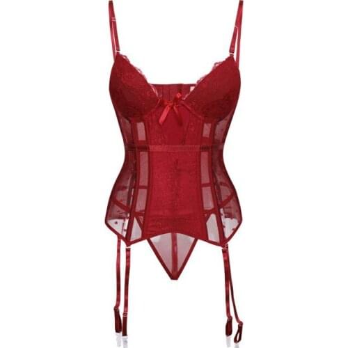 Corsets Corset Ms Breathable Elastic Straps Court Garment Waist Appeal Sexy Underwear Together Belly In Temptation Garters