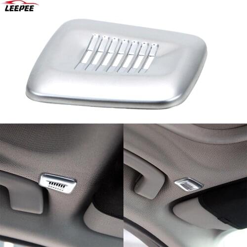 Interior Roof Dome Microphone Cover Trim Car Accessories ABS For BMW F30 F32 F07 F10 F15 F12 F25 X3 X5 3 4 5 6 Series