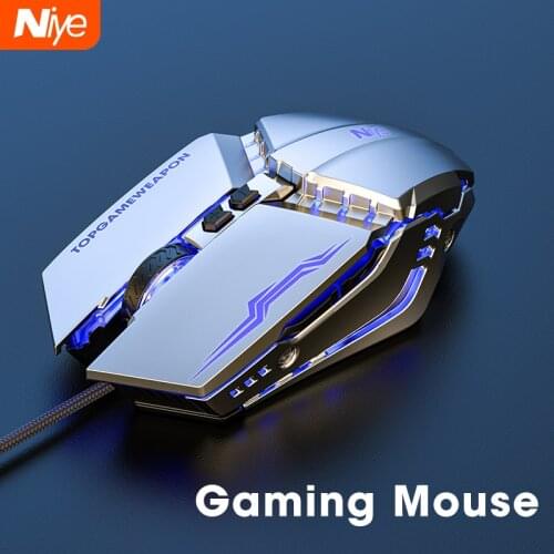 Wired Computer Gaming Mouse Gamer LED 3200 DPI USB Mouse Gamer Mice Silent Mause With Backlight For PC Laptop Professional