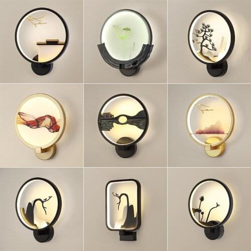 Wall lamp living room sofa TV background wall hotel corridor balcony corridor corridor corridor corridor lighting