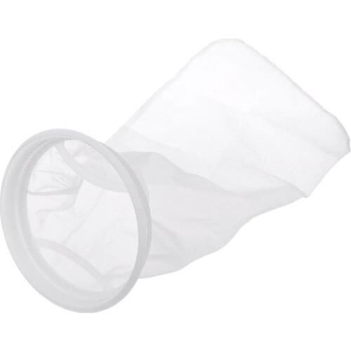 New Nylon Mesh Filter Sock Bag Aquarium Marine Sump Fish Tank 200 Micron Replacement Bag