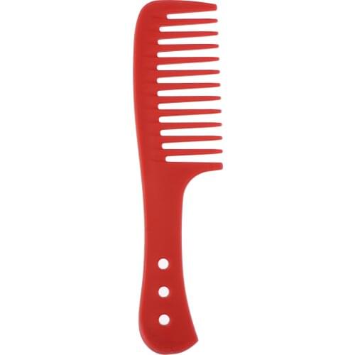 Pro Wide Tooth Comb Thick Curly Wet Hair Anti Static Detangler Comb Brush