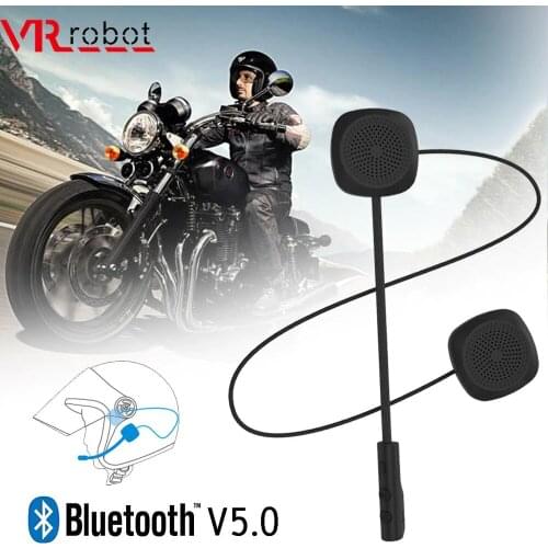 VR robot Bluetooth 5.0 Moto Helmet Headset Wireless Handsfree Stereo Earphone Motorcycle Helmet Headphones MP3 Speaker