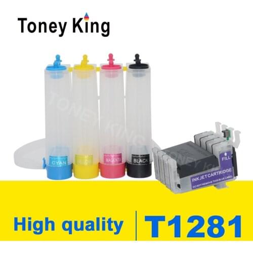 Toney King T1281 CISS Ink Supply System For Epson Stylus S22 SX125 SX130 SX230 SX235W SX420W SX425W SX430W SX435W Printer