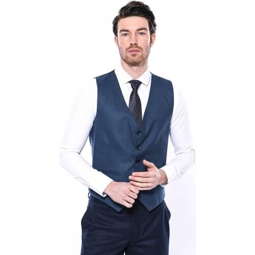 Navy Blue Vest Wessi