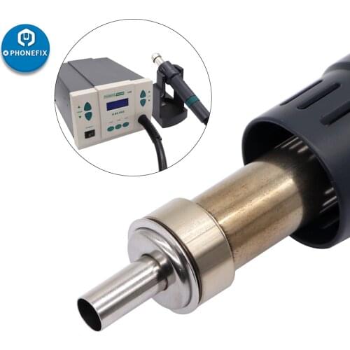 Hot Air Gun Nozzles Replacement for QUICK 861DW Soldering Station Resisting Nozzles 2.5/3/4/6/7/9/12mm Heat Gun Nozzle Sleeve