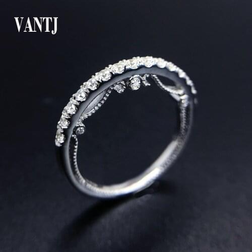 VANTJ White Rings