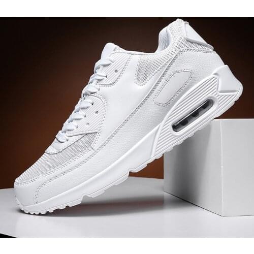 2021 Mens Sneakers Shoes Fashion Mens Sports Shoes Cushion Breathable Running Shoes Mesh Tenis Womens Casual Shoes Original