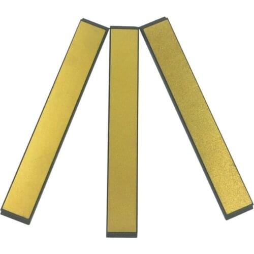 3pcs Knife Sharpener Plating Titanium Diamond Whetstone Kitchen Knife Edge Grinding Stone 240/600/1000 Grit