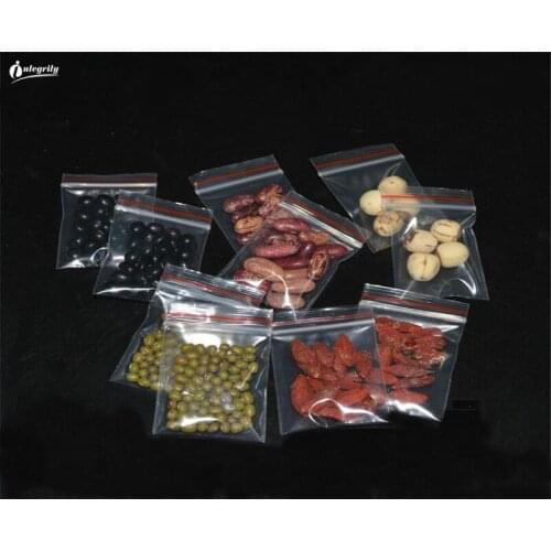 3000Ps 4*6cm Transparent Resealable self sealing small gift/Boutique package clear zip lock Opp Plastic packaging Bags