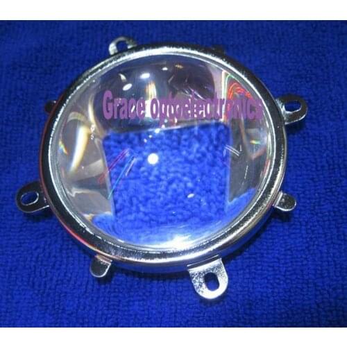 5pcs/lot 78mm Lens + 82mm Reflector Collimator Base + 85mm Fixed bracket For 20W-100W LED