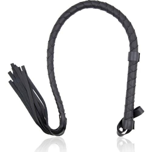 85cm PU Leather Long Whip Fetish S&M Bdsm Sex Toy for Couples Sex Spanking Flogger Adult Games Bondage Restraints Sex Products