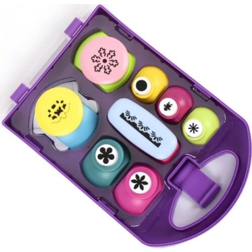 Free shipping flower Embossing set craft hole punch set Scrapbook Handmade punchers paper cutter Childrens handmade DIY gift