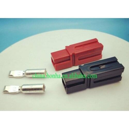 Free shipping honghuo 5 pcs 180A 600V battery forklift power connector charging plug with relevant terminals