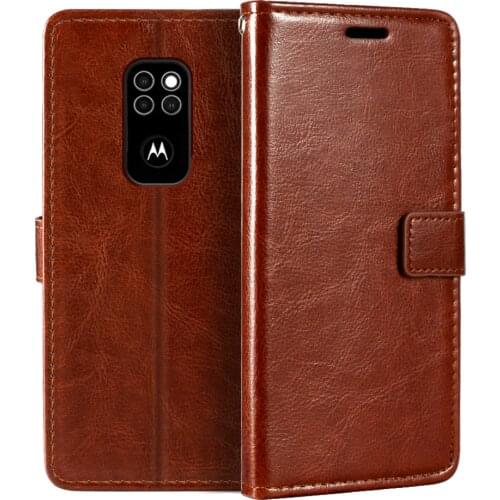 Case For Motorola Defy 2021 Wallet Premium PU Leather Magnetic Flip Case Cover With Card Holder And Kickstand For Defy 2021