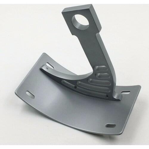 Side Motor Curve License Plate Bracket For Kawasaki ZX 6R RR 7 7R 9 9R 12R 14R