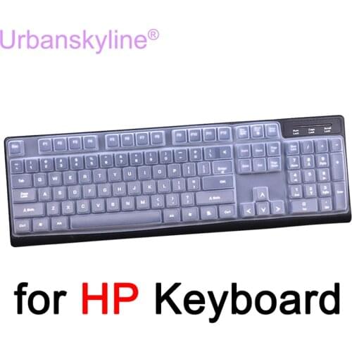 Keyboard Cover for HP G500 K300 K500 K10C K10G KG10 MK910 Pavilion Gaming 500 800 Mechanical Clear Transparent Silicone TPU Skin