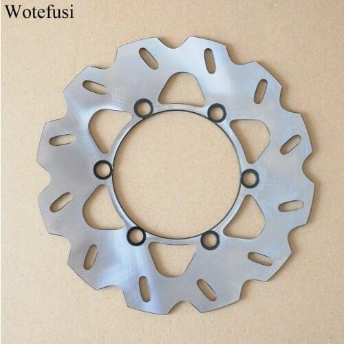 Motorcycle New Wotefusi One Piece Rear Brake Rotor Disc For Kawasaki KDX 125 1990-1994 1991 1992 1993 KDX 200 250 KLX [PA408]