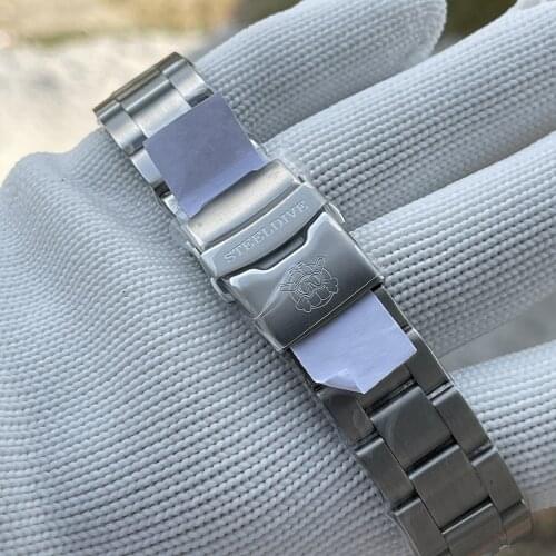 STEELDIVE SD1952 Men Automatic Dive Watch 20mm Bracelet Band Stainless steel Watchband 20mm