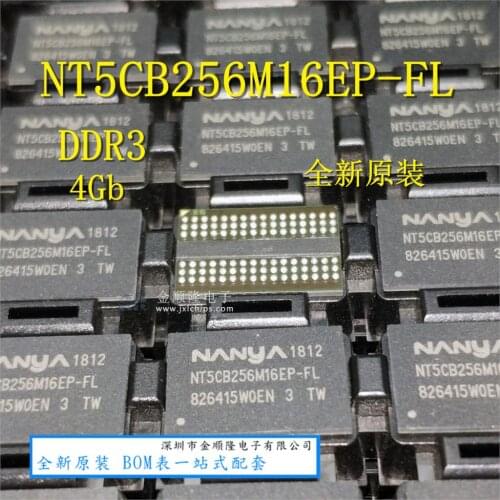 NT5CB256M16EP-FL DDR3 256M*16 4Gb BGA NT5CB256M16