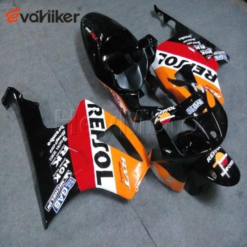 Motorcycle fairing for RC51 VTR1000SP1 2000 2001 2002 2003 2004 2005 2006 orange ABS Plastic motorcycle cowl H2