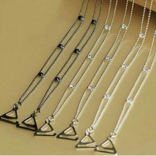 Clear crystal belt gorgeous prom diamante rhinestone bra strap party evening dress underwear women