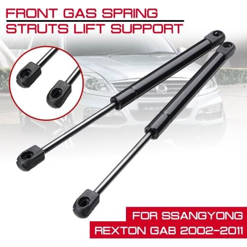 For SSANGYONG REXTON GAB 2002-2011 Car Front Engine Cover Hood Shock Lift Struts Bar Support Props Rod Arm Gas Spring Bracket