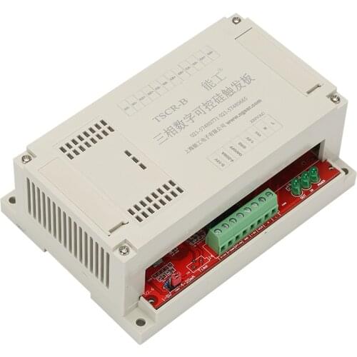 Three phase thyristor phase-shifting trigger plate thyristor controller motor soft start voltage-regulation and temperature-regu