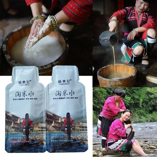 30ml Rice Hair Care ProductHair Growth Shampoo Anti Hair Loss Treatment Serum Fast Growth Longer Thicker Hair for Men Women Best