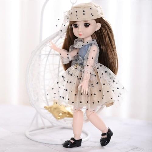 Uniforms Clothes for 1/6 Bjd Doll Winter Series 28cm Dolls Accessories Toys for Girl Princess Diy Dress Up Only Clothes
