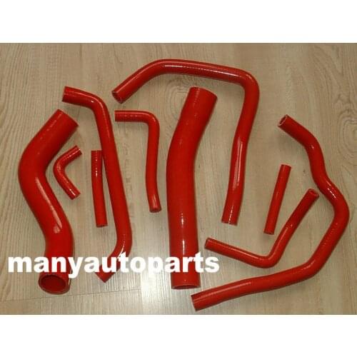 Reinforced silicone radiator hose FOR Toyota Land Cruiser HDJ80 1990-1997 96 95 94 93 92 91