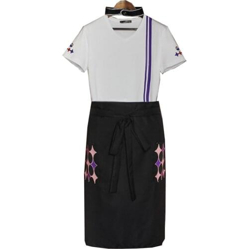 Vtuber Hololive Saegusa Akina Uniform Cosplay Costume Halloween Carnival Party Outfit