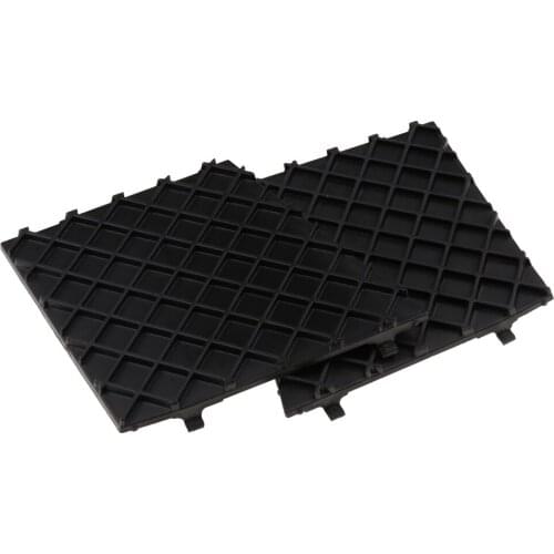 1 Pair Black Front Bumper Cover Lower Grille Trim For BMW E60 E61