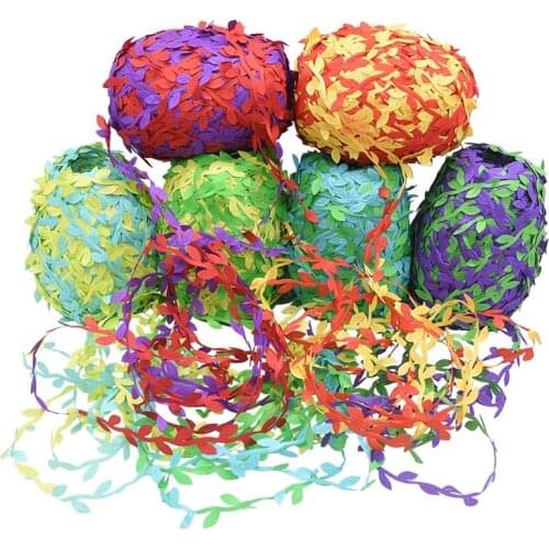 20M Silk Rattan Artificial Green Leaf Vine DIY Handmake Wreath Gift Scrapbooking Garland For Wedding Party Decoration
