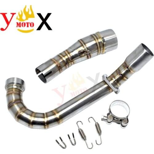 X-MAX 250 300 Scooter Bike Slip On Header Front Link Exhaust Pipe Middle Pipes Muffler For Yamaha XMAX250 XMAX300 2017-2019 2018